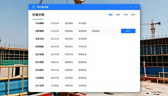 黄页信息查询在行业分类中的应用难题