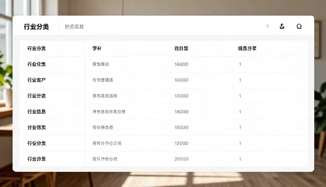 行业分类信息查询推广策略中的常见问题与解决方式